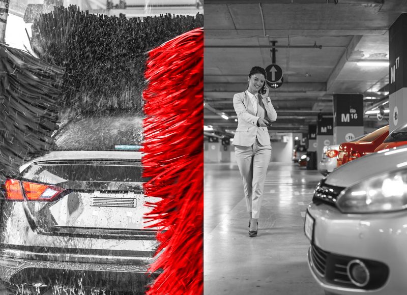 Car parks and car washes